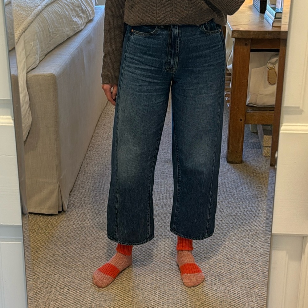 Mother denim. 	 	
The Half-Pipe Ankle
Wash: Did You Bring Me Anything?
Size 24
